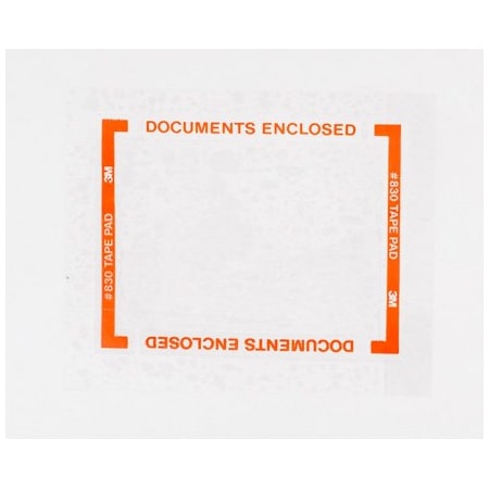 3M 5 x 6'' 3M 830 Pouch Tape Pads, 40PK BUY00023544